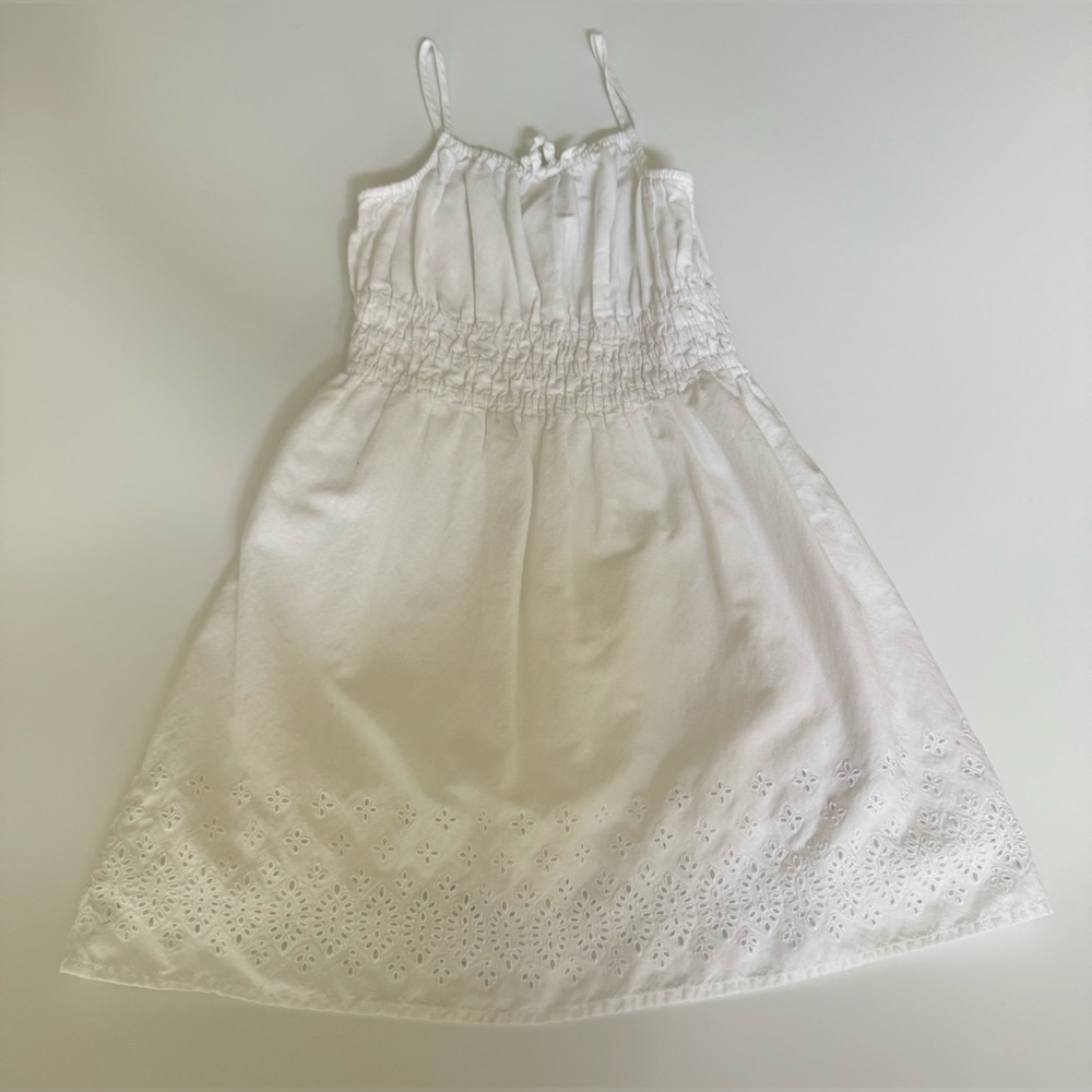 Old Navy White Kids Casual Dress.